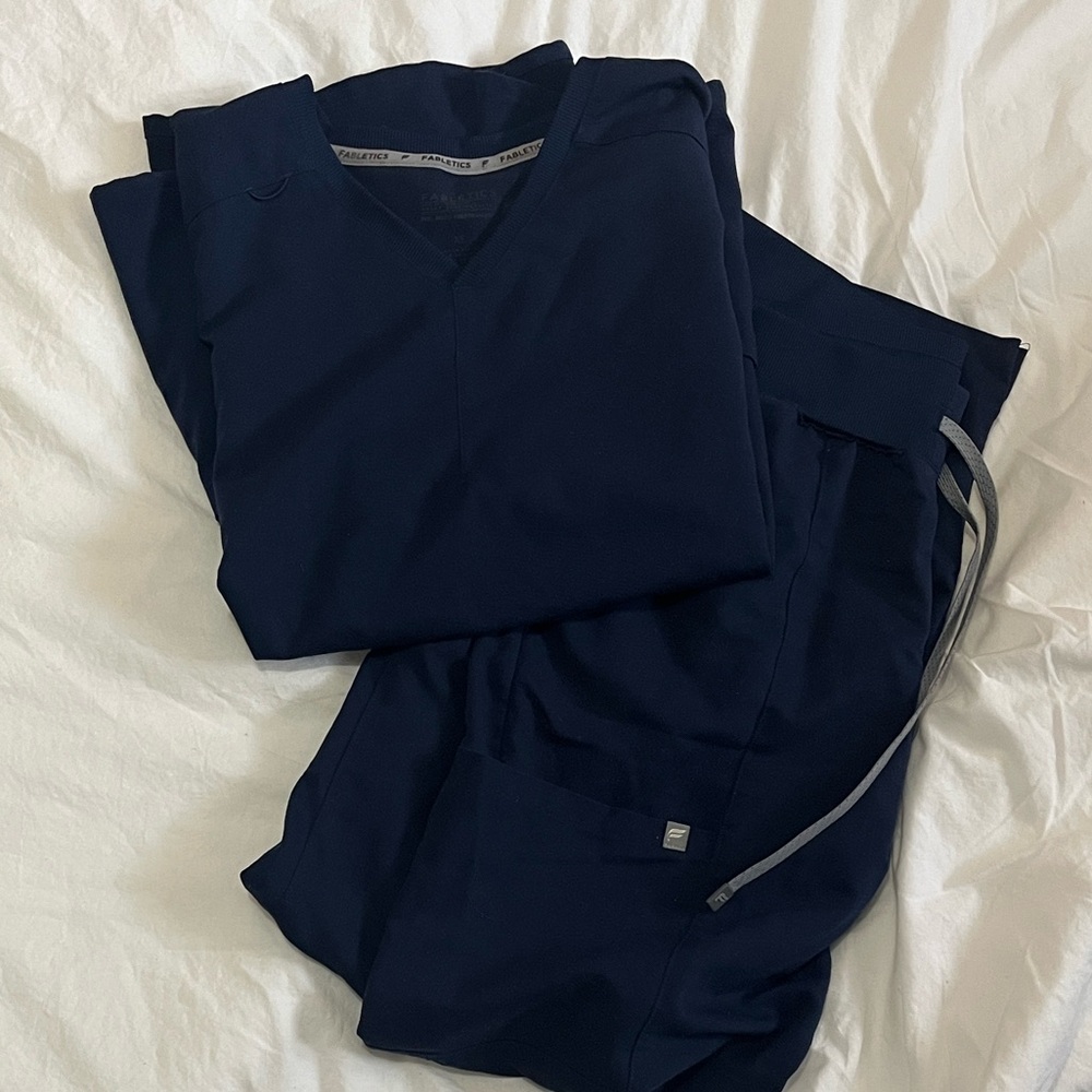 Navy Blue scrub set